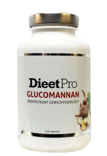 Dieet Pro Glucomannan (120 Capsules)