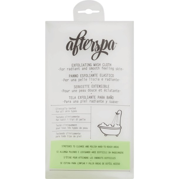 AfterSpa Bath & Shower Exfoliating Wash Cloth