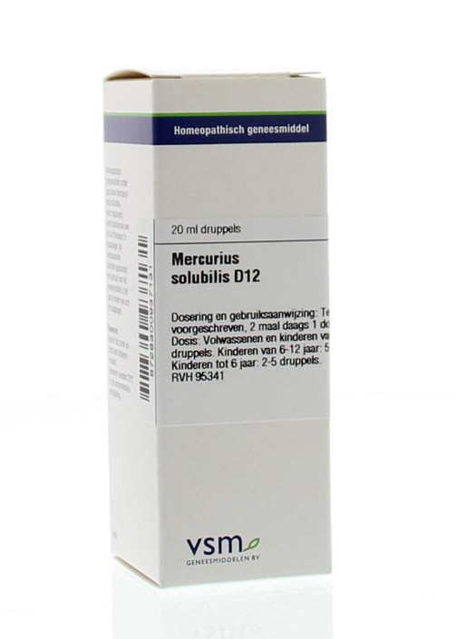 VSM Mercurius solubilis D12 (20 Milliliter)