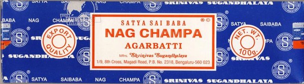 Nag Champa Wierook agarbatti (100 Gram)