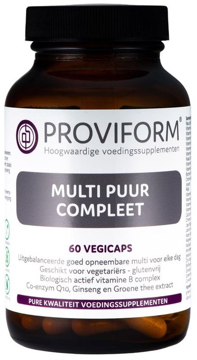 Proviform Multi puur compleet (60 Vegetarische capsules)