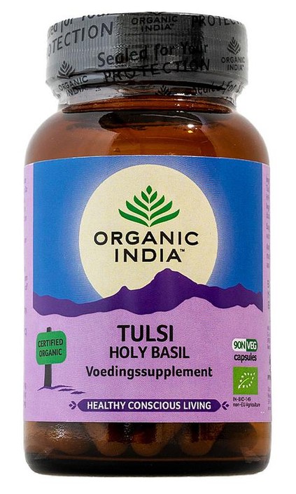 Organic India Tulsi - holy basil bio (90 Capsules)