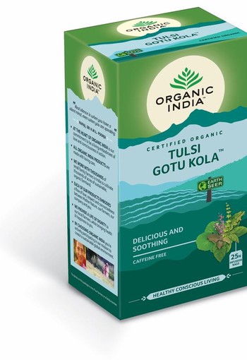 Organic India Tulsi gotu kola thee bio (25 Zakjes)