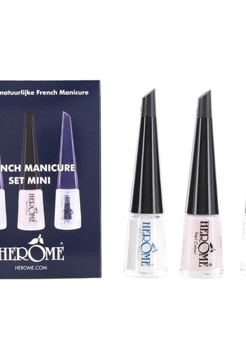 Herome French manicure set mini 3 x 4 ml (1 Set)