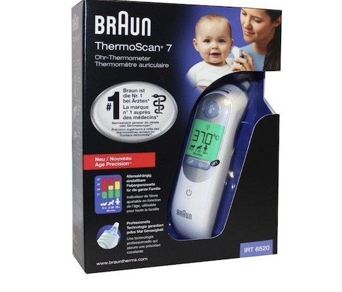 Braun Thermoscan 7 Irt6520 1st
