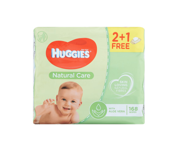 Huggies Natural Care Wipes 3 stuks