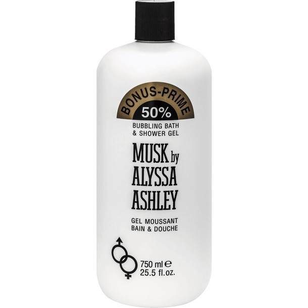 Alyssa Ashley Musk Bath & Shower Gel 750 ml