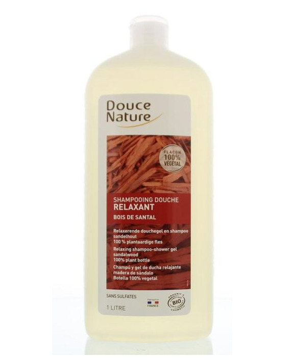 Douce Nature Douchegel & shampoo evasion met cederhout bio (1 Liter)