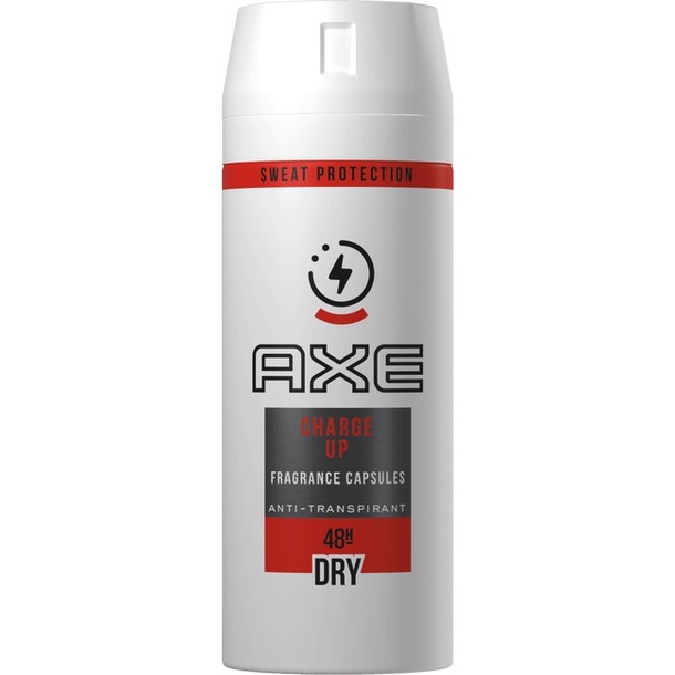AXE Deodorant spray anti transpirant charge up 150 ml