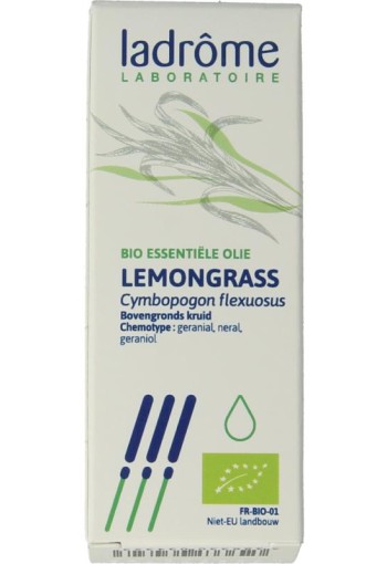 Ladrome Lemongrass olie bio (10 Milliliter)