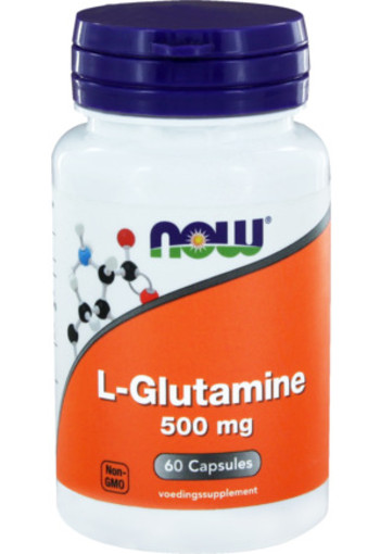 Now L-glutamine 500 Mg 60ca