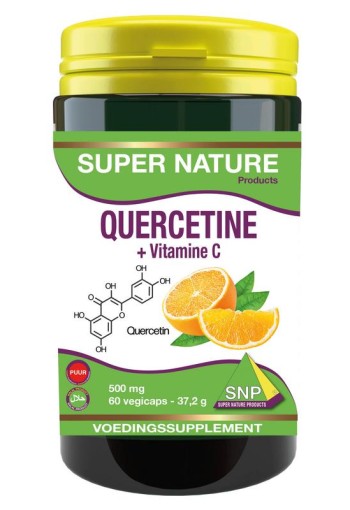 SNP Quercetine + gebufferde vitamine C puur (60 Vegetarische capsules)