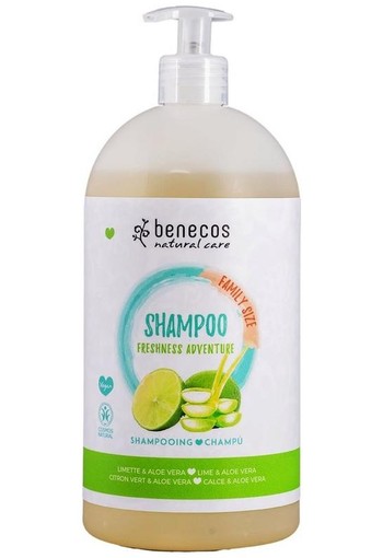 Benecos Natural shampoo freshness adventure (950 Milliliter)